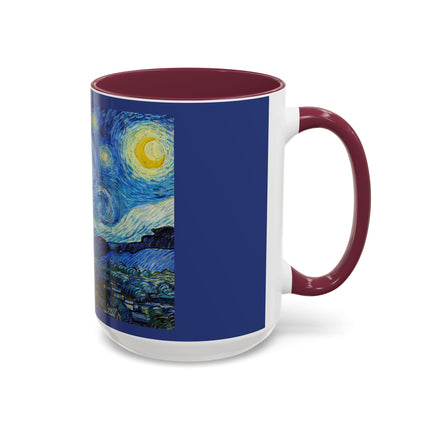 The Starry Night by Vincent Van Gogh Colorful Mugs (11oz, 15oz)