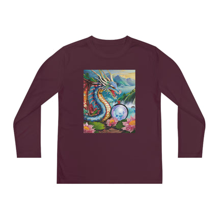 Wisdom's Guardian Youth Long Sleeve Competitor Tee – Dragon Magic & Ancient Wisdom