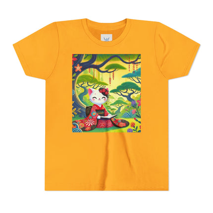A Kitten’s Spring Tale Youth Short Sleeve Tee