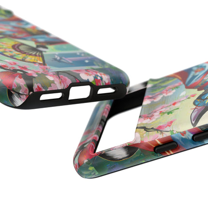 Cyberpunk Geisha Phone Cases