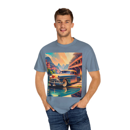 1953 Buick Roadmaster Unisex Garment-Dyed T-shirt