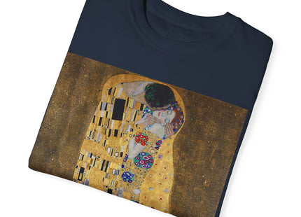 The Kiss by Gustav Klimt Unisex Garment-Dyed T-shirt