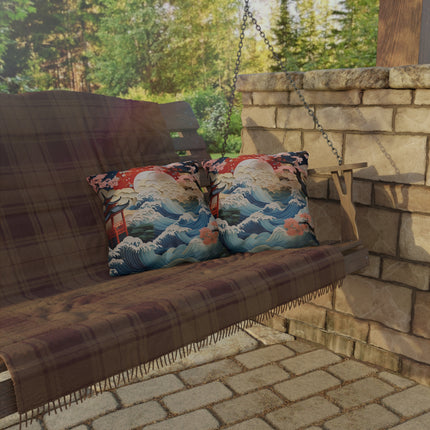 Twilight Serenity Outdoor Pillows
