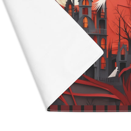 Halloween Night Scene Placemat, 1pc