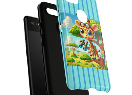 Giraffe Lookout Phone Cases