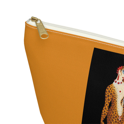 Leopard Queen Cosmetic Bag – Wild Glamour & Art Deco Elegance