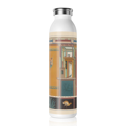 Pompeii Wall Pl.20 by Victor Steeger Slim Water Bottle
