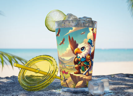 Watchful Guardian Sunsplash Tumbler with Straw, 16oz