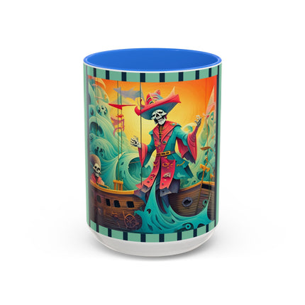 Skeleton Crew of the Misty Seas Colorful Mugs (11oz, 15oz)