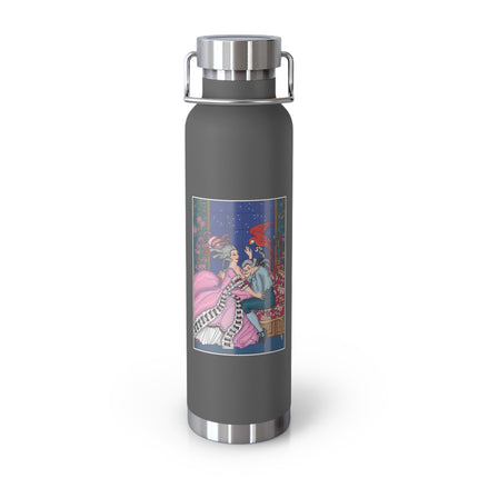 The Jealous Parrot by George Barbier Copper Vacuum Insulated Bottle, 22oz