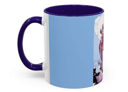 Goddess of the Swirling Sea Colorful Mugs (11oz, 15oz)