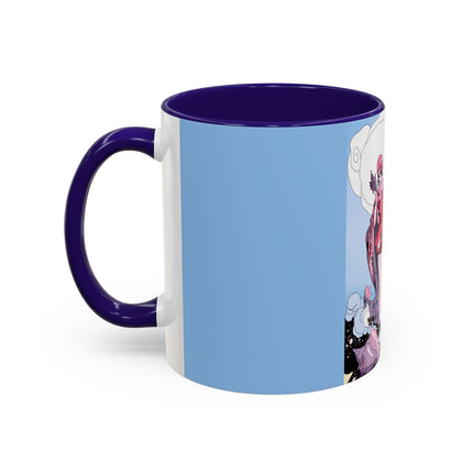 Goddess of the Swirling Sea Colorful Mugs (11oz, 15oz)