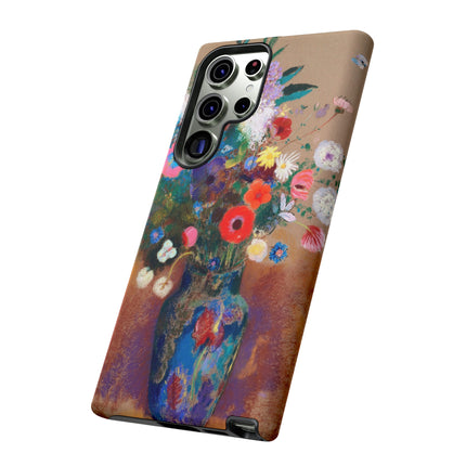 Bouquet of Flowers by Odilon Redon Phone Cases