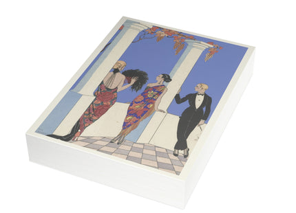 Le goût des châles by George Barbier Postcards (envelopes included) - Bundles of 10, 30, 50 Pieces