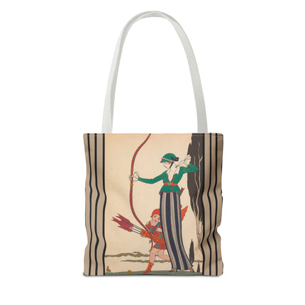 L'Arc Rouge by George Barbier Tote Bag