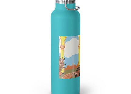 Glimpses of Opulence by Ezio Anichini Copper Vacuum Insulated Bottle, 22oz