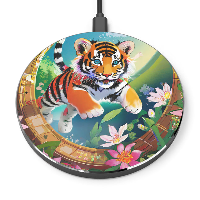 Majestic Tiger Cub Wireless Charger