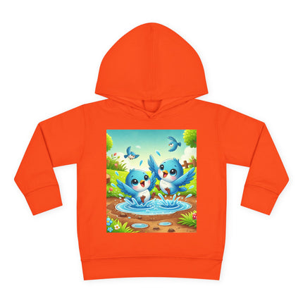 Bluebird Playtime Toddler Pullover Fleece Hoodie