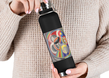 Rythme No. 1 by Robert Delaunay Copper Vacuum Insulated Bottle, 22oz