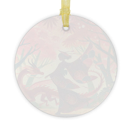 The Dragon Fairy’s Dance Glass Ornament