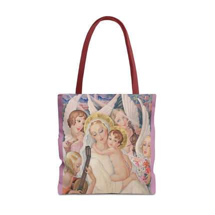 Madonna with Child by Gerda Wegener Tote Bag (AOP)