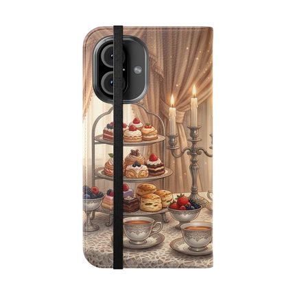 🍓🐱 The Patisserie Kitten Flip Case – Sweet Charm & Storybook Delight