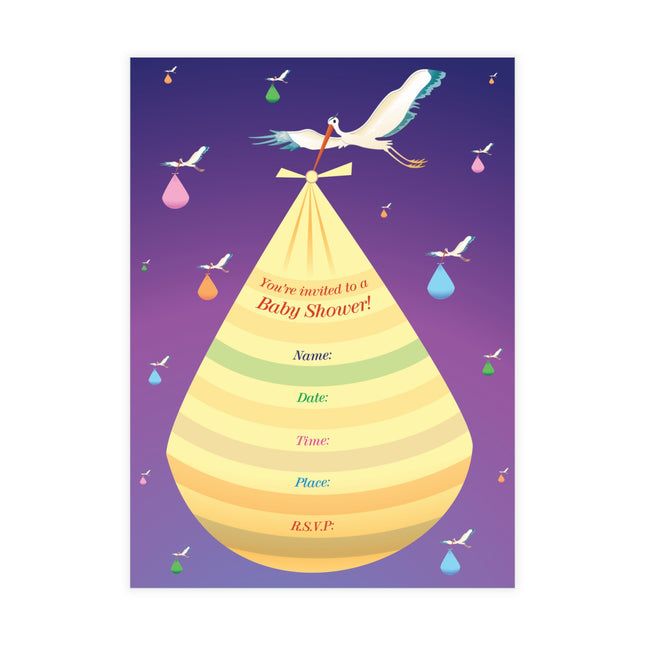 Flight of Celebration Invitation Bundles (envelopes included)