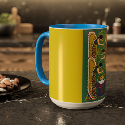 Sacred Slumber Colorful Mugs (11oz, 15oz)