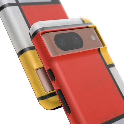 Composition with Red, Yellow, Blue, and Black by Piet Mondrian Phone Cases