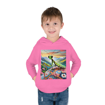 The Joyful Mantis Toddler Pullover Fleece Hoodie
