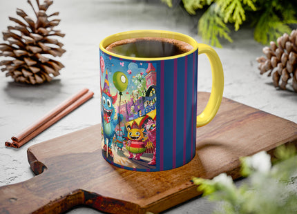 Monster Parade Madness Colorful Mugs (11oz, 15oz)