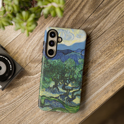 Olive Trees by Vincent Van Gogh Phone Cases