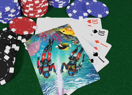FBI Robot Dive Team Playing Cards