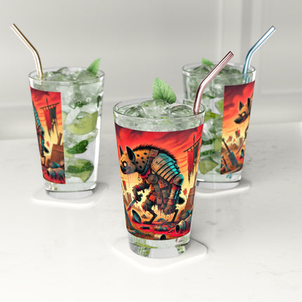 The Cunning Scavenger  Glass, 16oz
