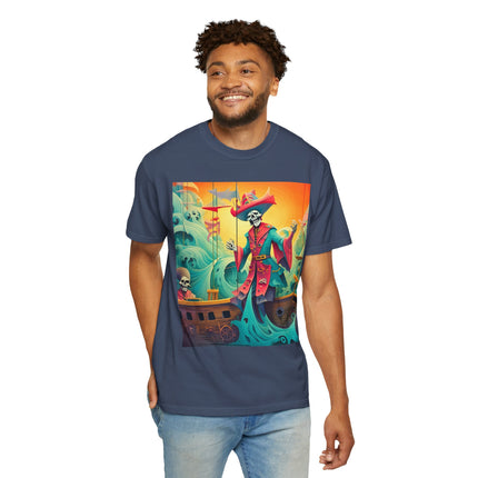 Skeleton Crew of the Misty Seas Unisex Garment-Dyed T-shirt