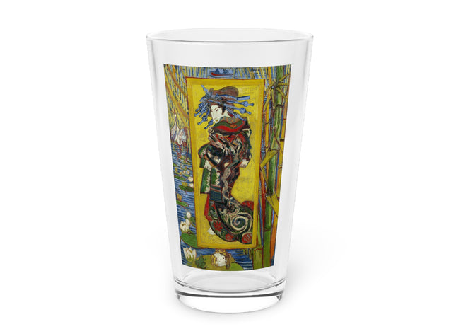 Courtesan (after Eisen) by Vincent Van Gogh Glass, 16oz