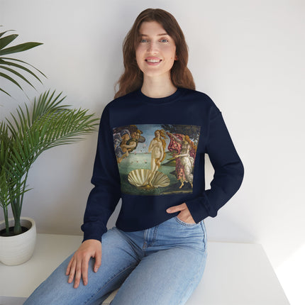 Birth of Venus by Sandro Botticelli Heavy Blend™ Crewneck Sweatshirt