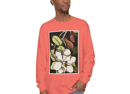Natural History Plate 61 by Mark Catesby Garment-dyed Long Sleeve T-Shirt