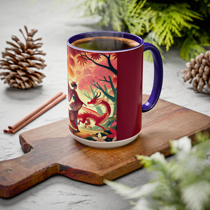 The Dragon Fairy’s Dance Colorful Mugs (11oz, 15oz)