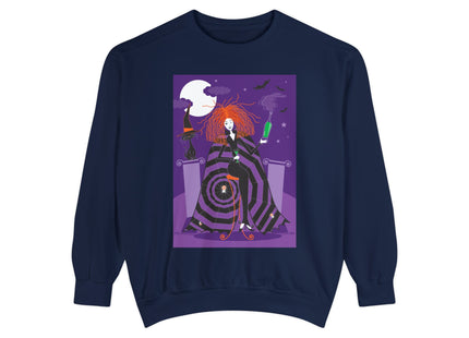 Mystic Elegance Unisex Garment-Dyed Sweatshirt