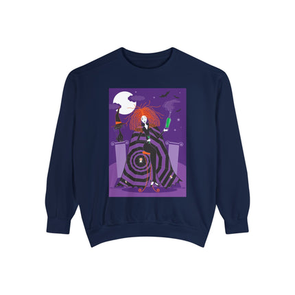 Mystic Elegance Unisex Garment-Dyed Sweatshirt