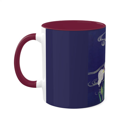 Irises by Kogyo Tsukioka Colorful Mugs, 11oz
