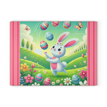 Easter Bunny’s Glass Cutting Board