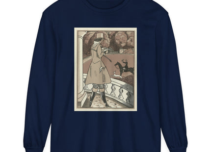 Amazone by Fernand Siméon Unisex Garment-dyed Long Sleeve T-Shirt