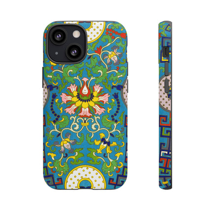 Chinese Floral Illustration by Owen Jones Phone Cases