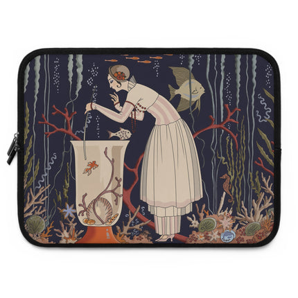 L'Etourdissant Petit Poisson (The Dazzling Little Fish) by George Barbier Laptop Sleeve