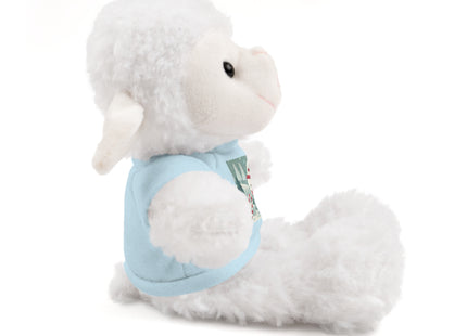 Candy Cane Timekeeper Bunny Stuffed Animals with Tee