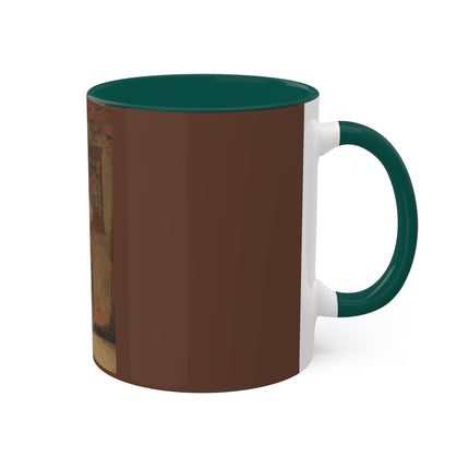 A Buddhist Lama at a Feast at Pemionchi Monastery by Vasily Vereshchagin Colorful Mugs, 11oz