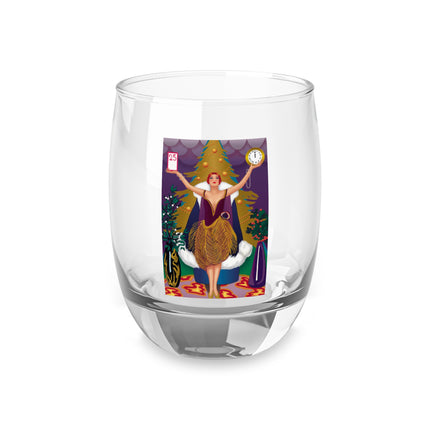 Countdown to Christmas Elegance Whiskey Glass