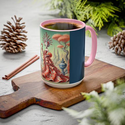 The Seahorse Court Colorful Mugs (11oz, 15oz)
